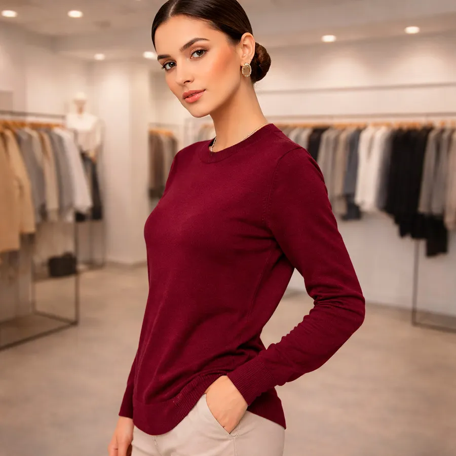 MIS0099 SUETER DE CUELLO REDONDO 10513